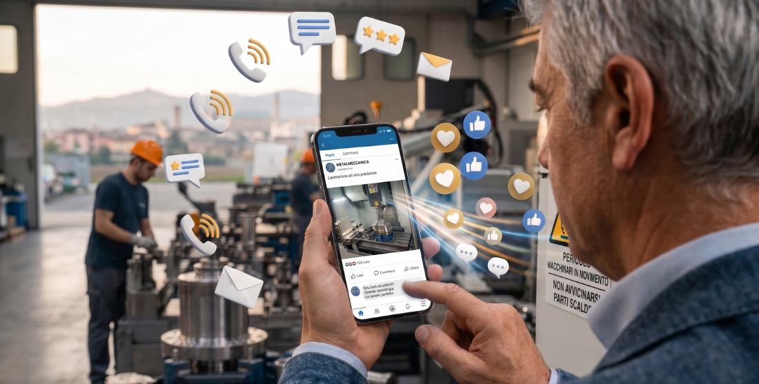 Come le aziende industriali vicentine possono trasformare lavorazioni, collaudi e produzione in contenuti che attirano clienti migliori