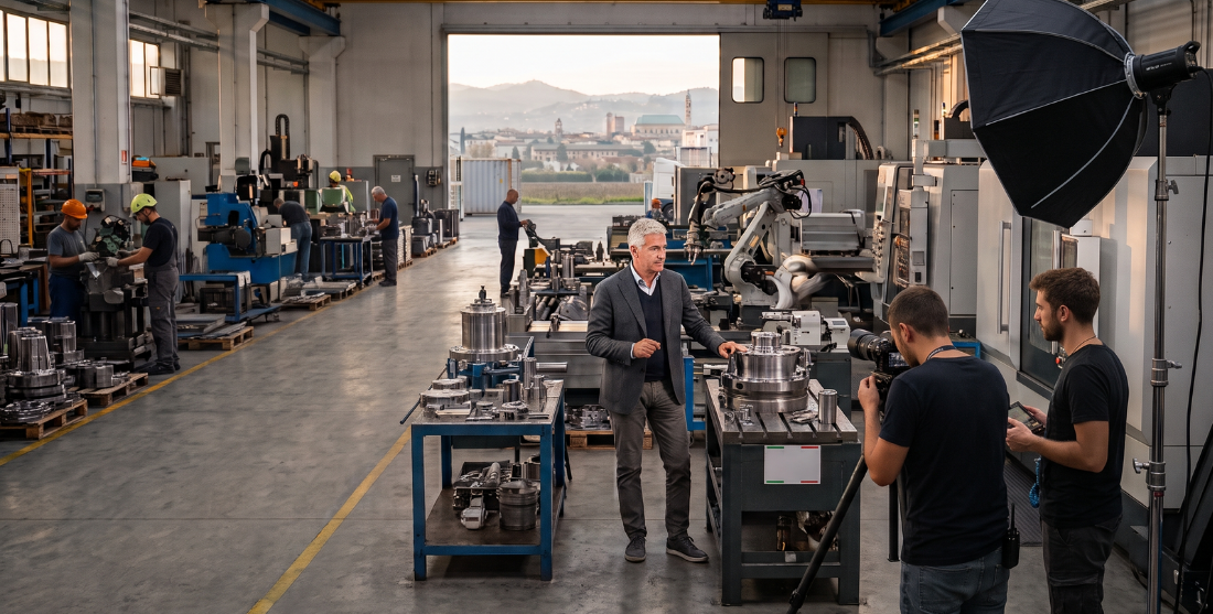 Cosa succede davvero quando prima di contattarti un cliente visita i social della tua azienda industriale vicentina